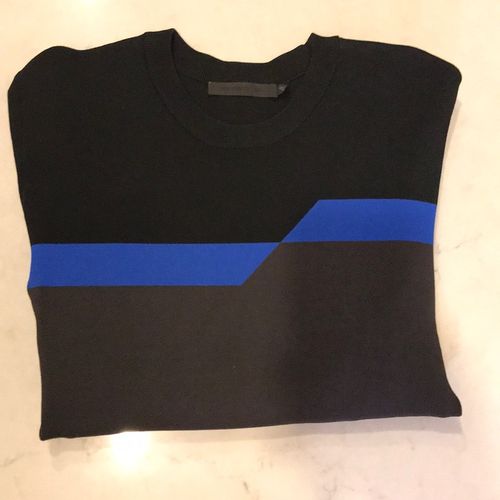 Alexander Wang Broken Stripe Sweater